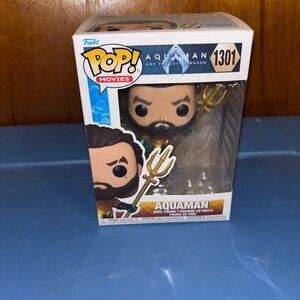 Funko Aquaman Figure with Gold Trident
